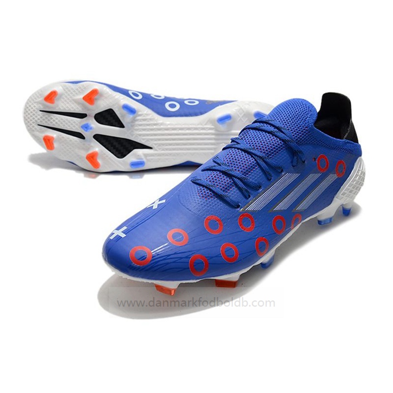 Adidas X Speedflow.1 FG Fodboldstøvler Herre – Blå Hvid Rød Limited Edition